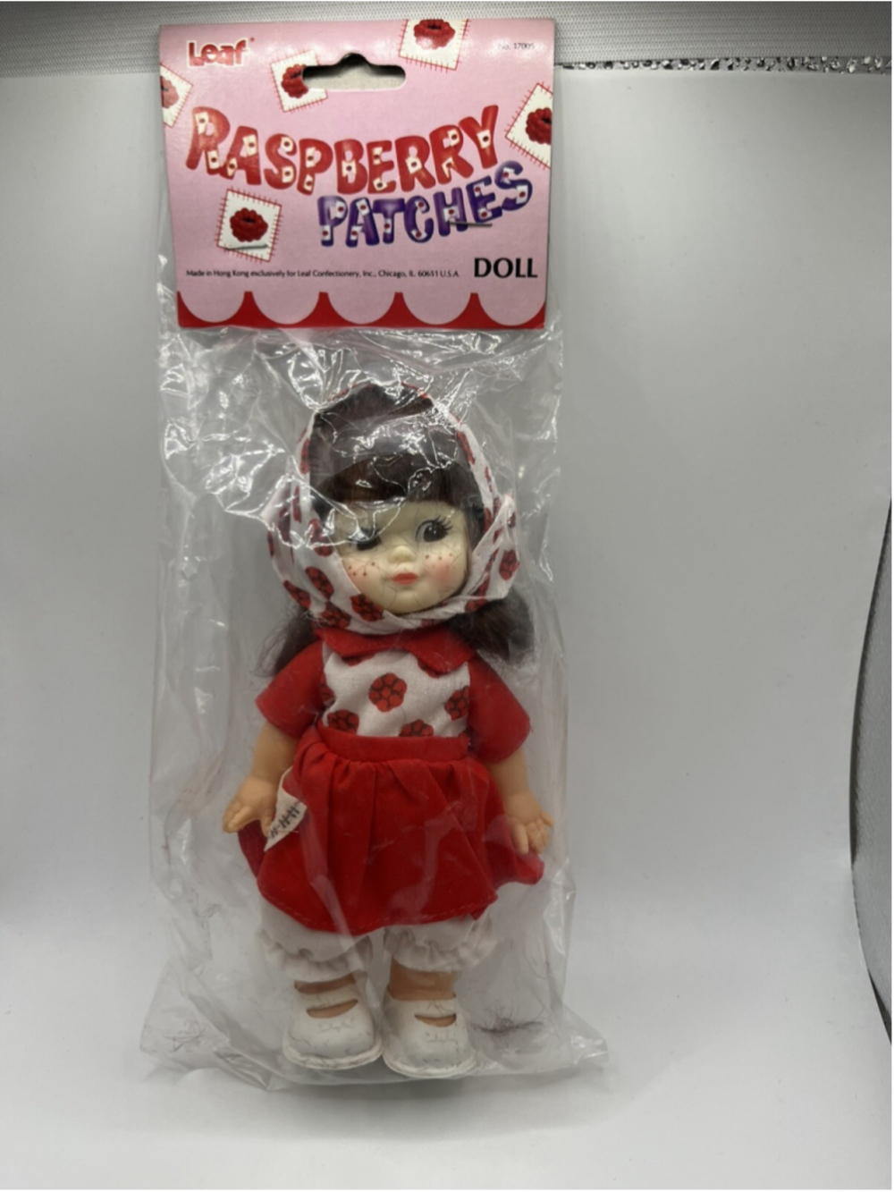 Vintage 1984 Patches Dolls Raspberry Strawberry by Leaf - No.17005 COLLECTIBLE